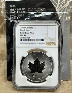 2024 Ji_ $5 [v [t NGC MS67 VN} vCx[g Vo[ ~g 25k W/COA