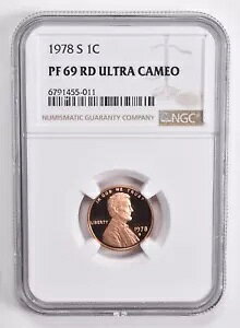 PF69 RD UCAM 1978-S �����J�[���L�O�Z���g NGC �u���E�� ���x��