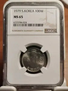 ؍ 100 EH 1979 NGC MS 65 RC UNC