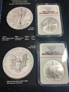 ���b�g 2 2006 $1 �A�����J�� �V���o�[ �C�[�O�� - NGC MS69 �t�@�[�X�g �X�g���C�N