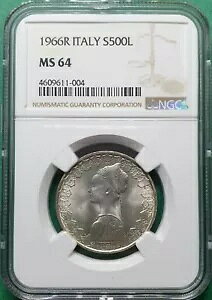 1966R C^A 500  Vo[ NGC MS 64