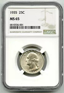 1935 Vg Vo[ NH[^[ NGC MS65 F - tBftBA - G42