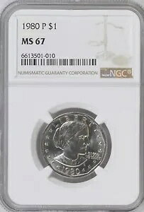 1980-P X[U B A\j[ _[ NGC MS67 6613501-010