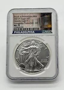 MS70 2021 (P) Heraldic Eagle T-1 - �ً}���YER NGC�x�����x��
