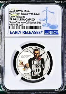 2021 V[ERl[ RNV VA舤߂ Vo[ 1/2oz 50c NGC PF70 007