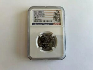 FDOI ���s���� 2023 S EDITH KANAKA'OLE AMERICAN Women QUARTERS NGC MS68