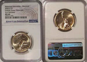 2020 D Cmx[V h 1 h MD nbu] NGC MS66 ̏[X