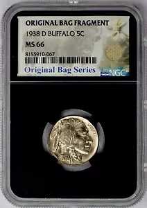 1938-D 5c obt@[ jbP - NGC MS 66 IWi obO tOg x V[Y