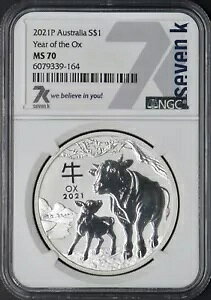 2021-P I[XgA Vo[ $1 h - N - NGC 7k MS70 - ?COINGIANTS?