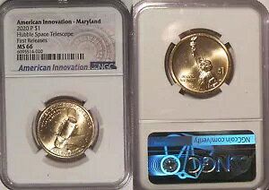 2020 P Cmx[V h $1 MD nbu] NGC MS66 ̏[X