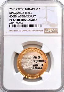 2011 �V���o�[ �M���g ?2 �L���O �W�F�[���X���� NGC PF68 �v���[�t �p�����F