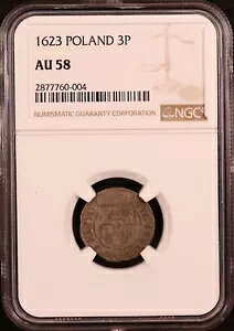 1623 �|�[�����h �V���o�[ 3 �|���J�[ - NGC AU58 - �f�G�ȃJ���[ - ���@�[�T �_�C�i�X�e�B!�N���N�t������