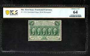 US 50c [ʉ݌mOt FR 1310 PCGS 64 V Ch CU (A22)