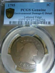 1795 ^[ GbW t[CO wA Zg - PCGS Good Det.
