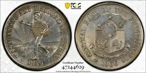 1966 tBs PCGS UNC ڍ Piso Abundance Prosperity vCx[g p^[