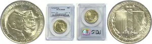 1936 50C �Q�e�B�X�o�[�O�L�O PCGS MS-65
