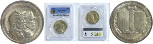 1936 50C �Q�e�B�X�o�[�O �V���o�[�L�O PCGS MS-65