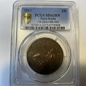 moXRVAB 1D 1813 NS-20A3 MS63BN PCGS