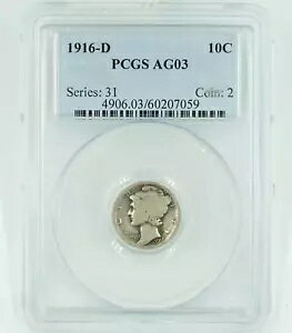 1916-D PCGS AG03 }[L[ Vo[ _C O[g AC As[
