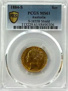 1884-S I[XgAA\u 1 AMS 61 PCGSAgD[ r[tB