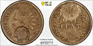 (1870 N) RX^J F. sg nr^h g[N C/S ON US Cent PCGS XF40 Lot#G8312