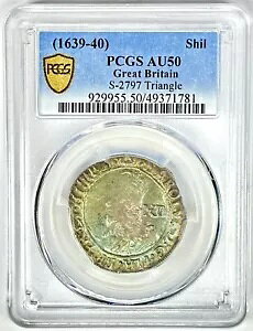 1639-40 COh `[Y 1  PCGS AU50 Vo[ VO S-2797 gCAO O[gubg