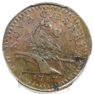 1787 64 t PCGS XF 45 Lg vVF j[W[W[ RjA