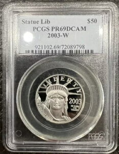 2003-W $50 v`i PCGS PR69DCAM AJ C[O /Ȑ_