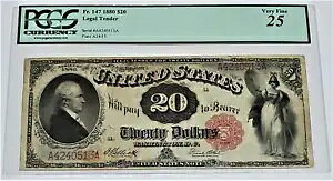 1880 N $20 hč@ʉݑ^ PCGS ɍ 25 FR#147