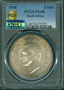 1948 AtJ 5 VO PCGS PL68 PQ RNBO C{[ MAC ō & X|bgX *