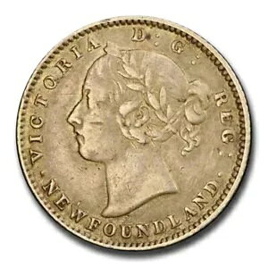 1888 �j���[�t�@���h�����h �V���o�[ 10 �Z���g �r�N�g���A XF-40 PCGS