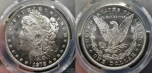1878 P 8 �e�[�� �t�F�U�[ ���[�K�� �V���o�[ �_���[ $1 -PCGS MS 63PL �v���[�t ���C�N!!