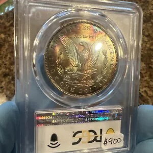 1887 PCGS MS64+ ���[�K�� �V���o�[ �_���[ �g�[�� �����X�^�[ �g�i�[ ���C���{�[