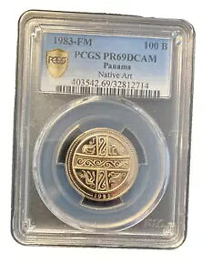 pi} 1983FM S[h 100 o{A PCGS PR69DCAM vRrA A[g Cocle X^C̒