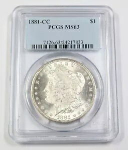 1881 CC J[\VeB PCGS MS63 |K h - 1 čh RC #38934B