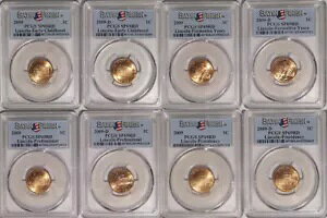 2009 P&D J[ 1c Zg 8 RC Zbg PCGS SP69RD Tedグ EC FY Pro Pres