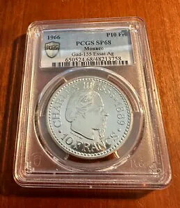 iR 1966 10 t Vo[ RCAuESSAIv DꂽΏ؋ PCGS F SP68