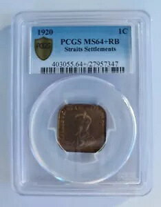 PCGS 1920 1 Zg MS 64 RB+ Cς͐ViԂœ荢łB