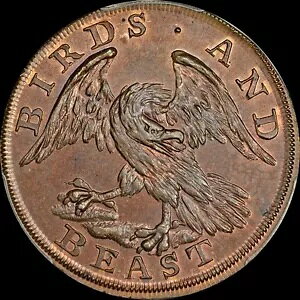 �^�C�h �ō������m PCGS �R���_�[ �g�[�N�� �o�[�Y & �r�[�X�g 1790 �N�� PCGS MS64 DH 414 �g�[��