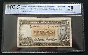 1961 N[Y EB\ I[XgA 10/- VO X^[m[g PCGS O[h `CX t@C 20