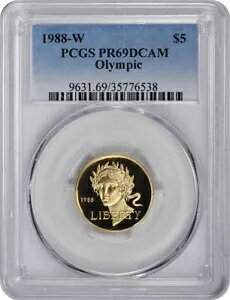 1988-W IsbN 5 h S[h 5 h v[t LOi PR69DCAM PCGS