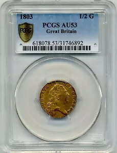 1803 N CMX 1/2 MjAAW[W 3 ݁AJ^Oԍ S3736 - PCGS AU 53