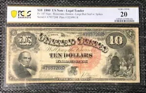 1880�N $10 PCGS VF 20