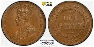 �I�[�X�g�����A 1923 �����h�� �_�C KGV ���� �y�j�[ �R�C�� PCGS MS64BN Superb Choice Unc #7998