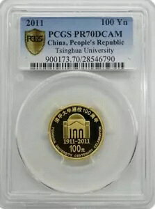 PCGS PR70 2011 ؑwn 100 NLO 1/4 IX 