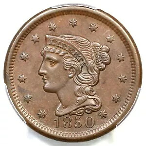 1850 N-28 R-3 PCGS MS 62 BN CAC ҂ݍ݃wA [W Zg RC 1c