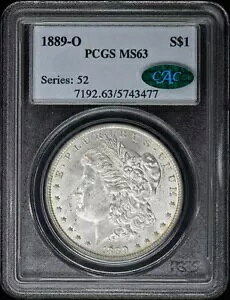 1889-O $1 K h PCGS MS63 (CAC)