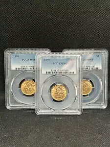 1899 $5 PCGS MS63 oeB wbh S[h n[t C[O - XgbNʐ^̃_sbN