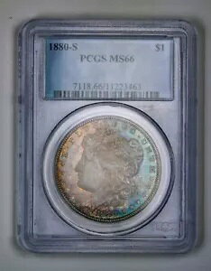 1880-S �����K�� �h�� PCGS MS66 �����X�^�[ �g�i�[
