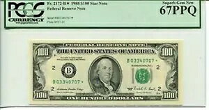FR 2172-B* STAR 1988 $100 �A�M������s�� PCGS 67 PPQ SUPERB ��� �V�i